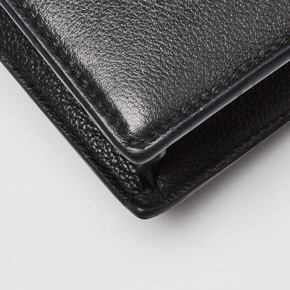 Louis Vuitton Black Leather MyLockMe Chain Pochette Bag - Picture 4 of 11